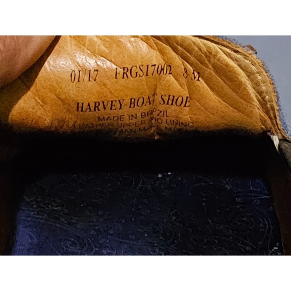 Robert Graham Men's Size 8M Blue Harvey Boat Shoes Loafers - Picture 3 of 5